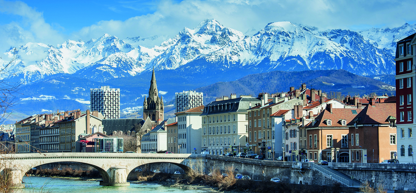 La ville de Grenoble vue depuis La Bastille © Olivier Duquesne / Flick, CC BY-NC